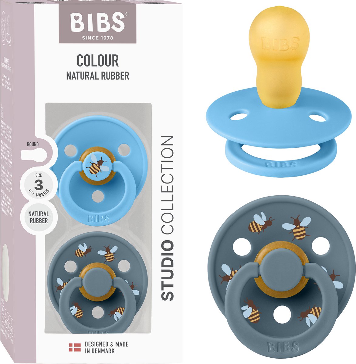 BIBS cicciotti - 18-48 mnd - 2 pz - breeze/petrol