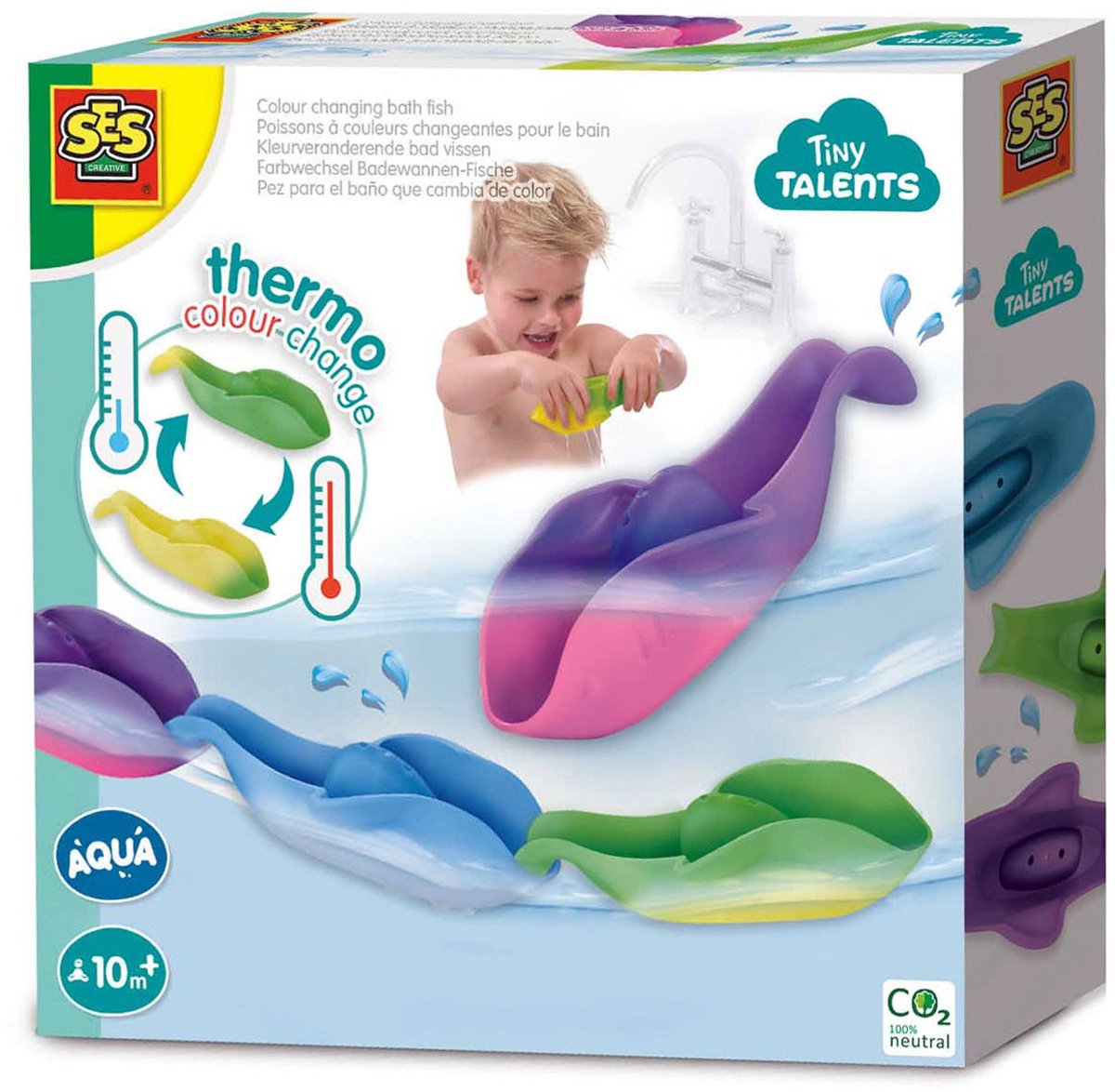 Pesciolini Magici Cambia Colore per il Bagnetto - Montessori