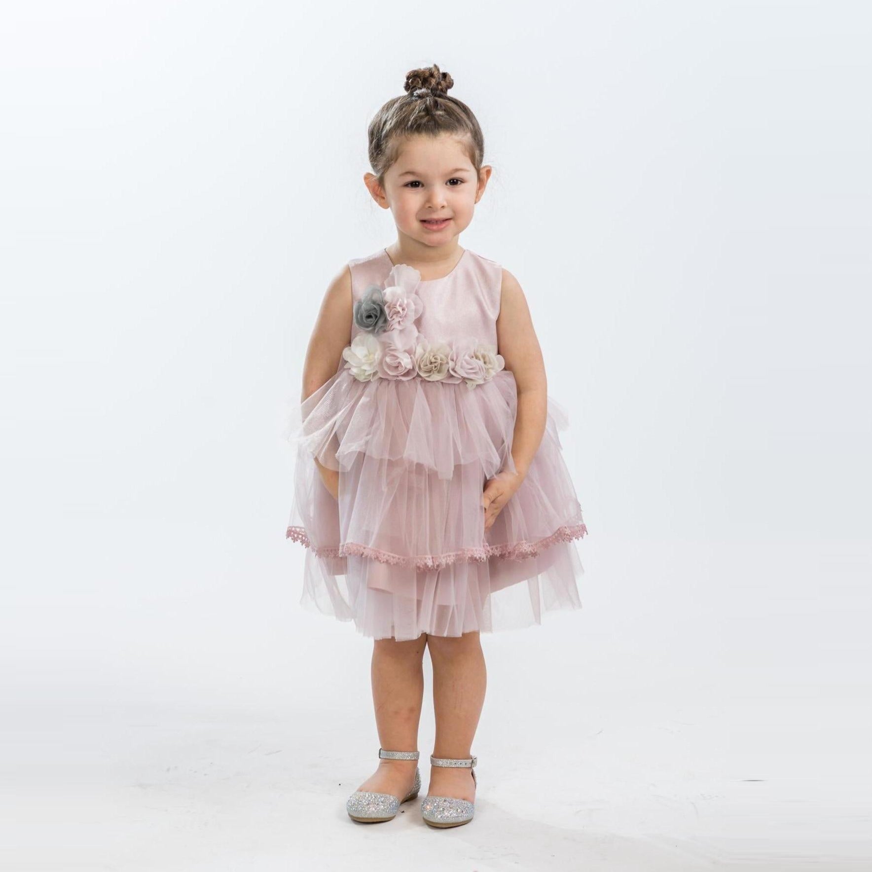 Frilly Ariana Abito Elegante da Cerimonia – JuniorKids Luxury