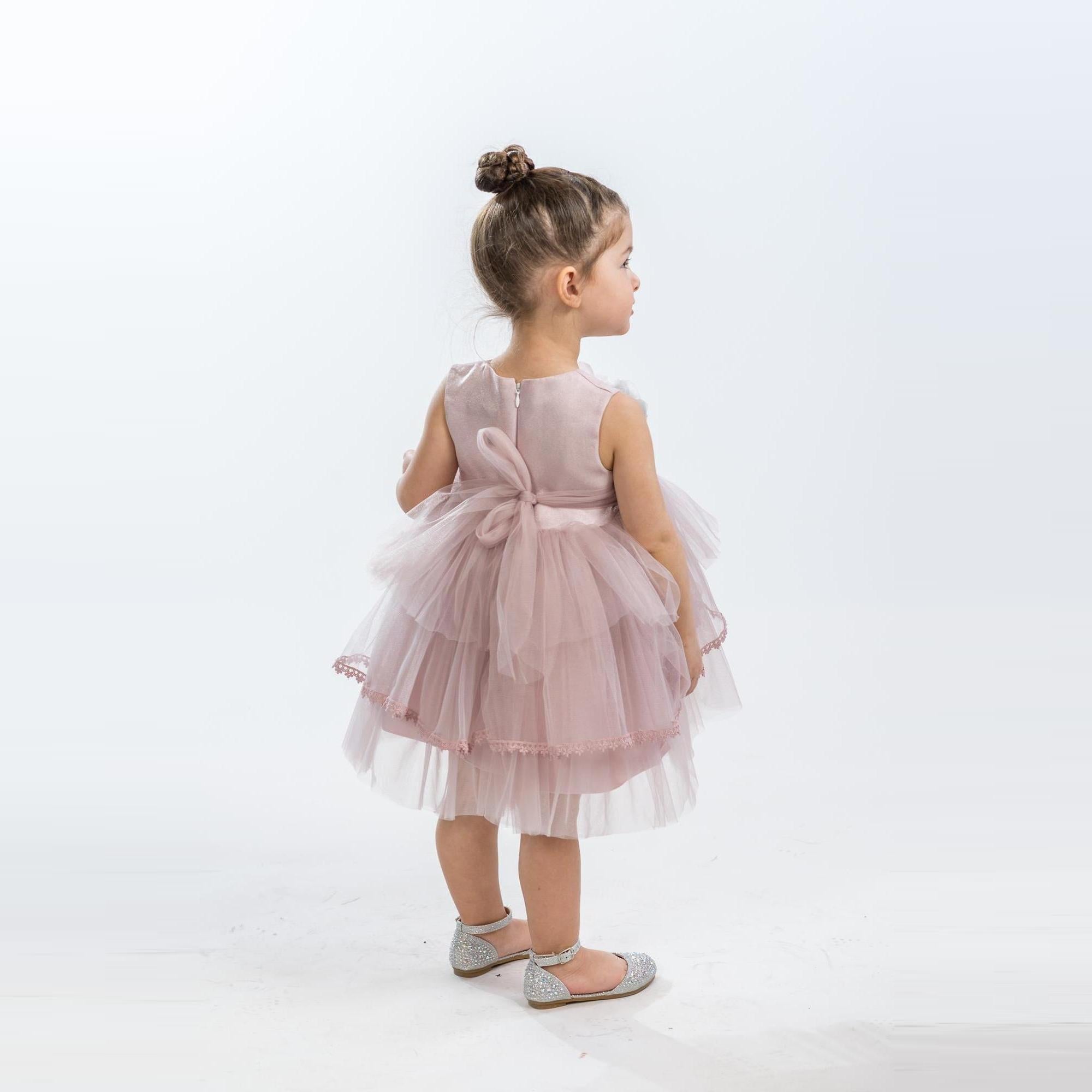 Frilly Ariana Abito Elegante da Cerimonia – JuniorKids Luxury