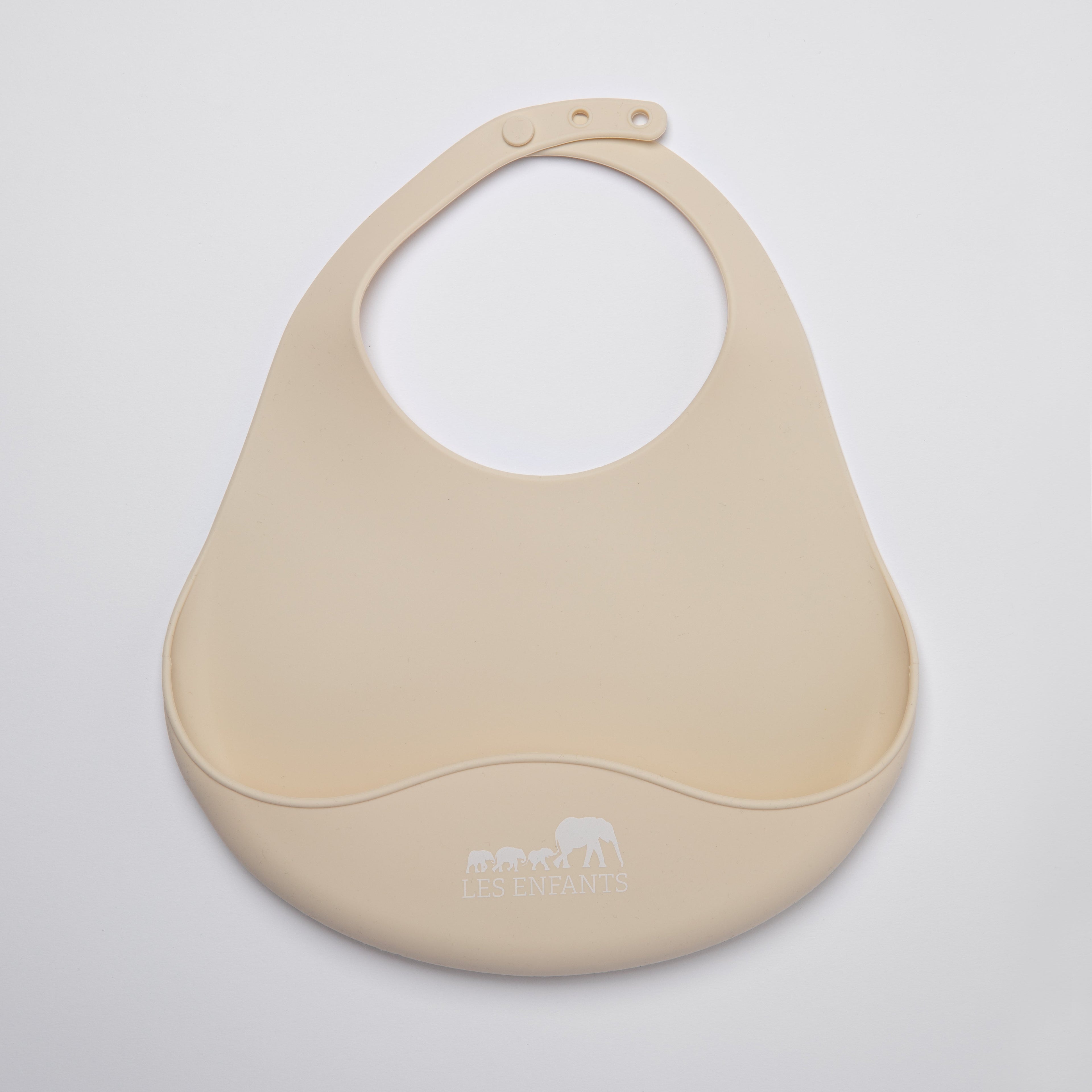 Set Pappa in Silicone Sand – Bavaglino & Cucchiaini | Les Enfants