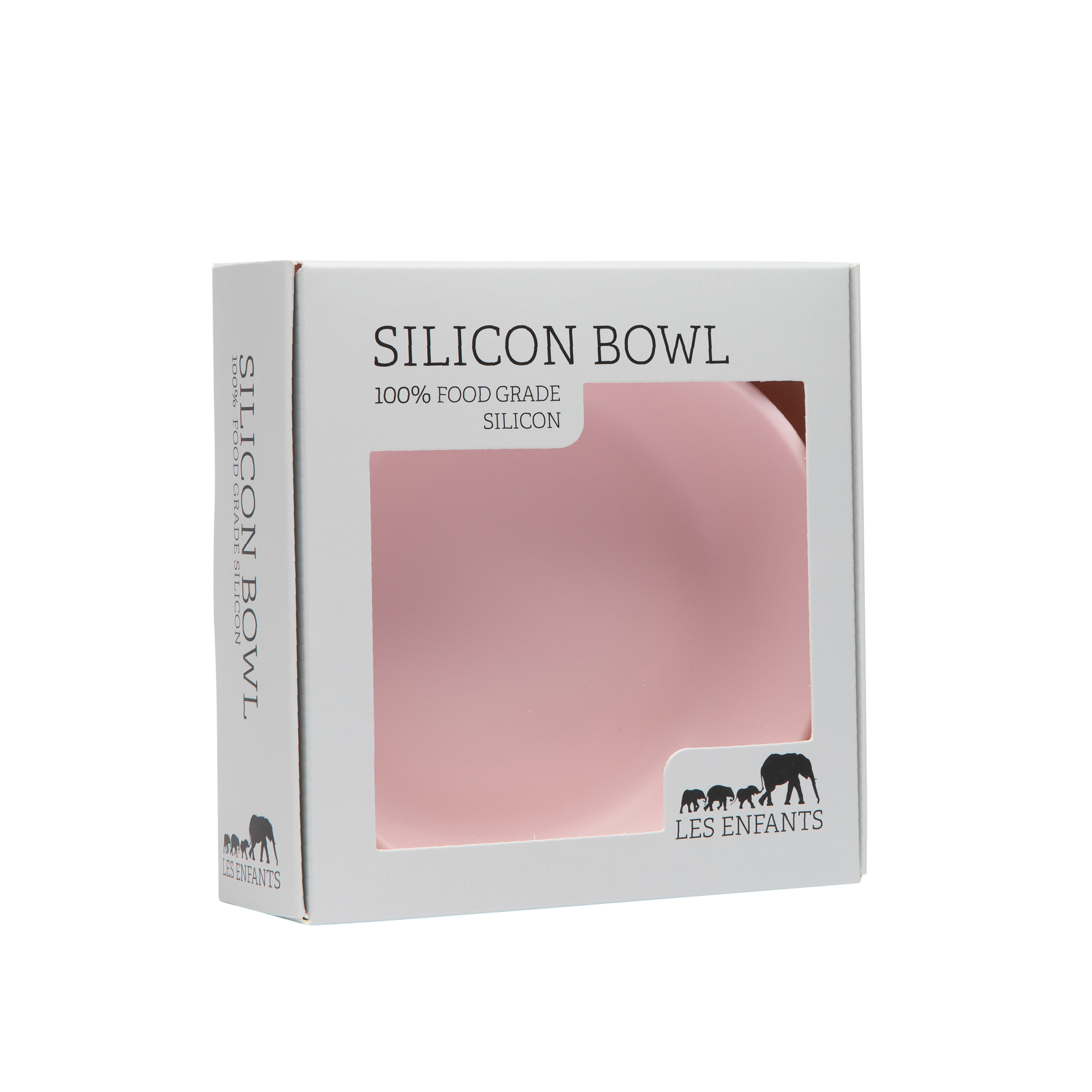 Set Pappa Rosa – Ciotola in Silicone & Cucchiaini | Les Enfants