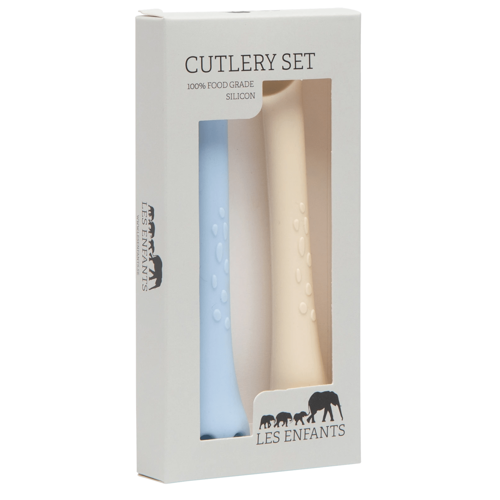 Set Pappa Blu – Ciotola in Silicone & Posate | Les Enfants