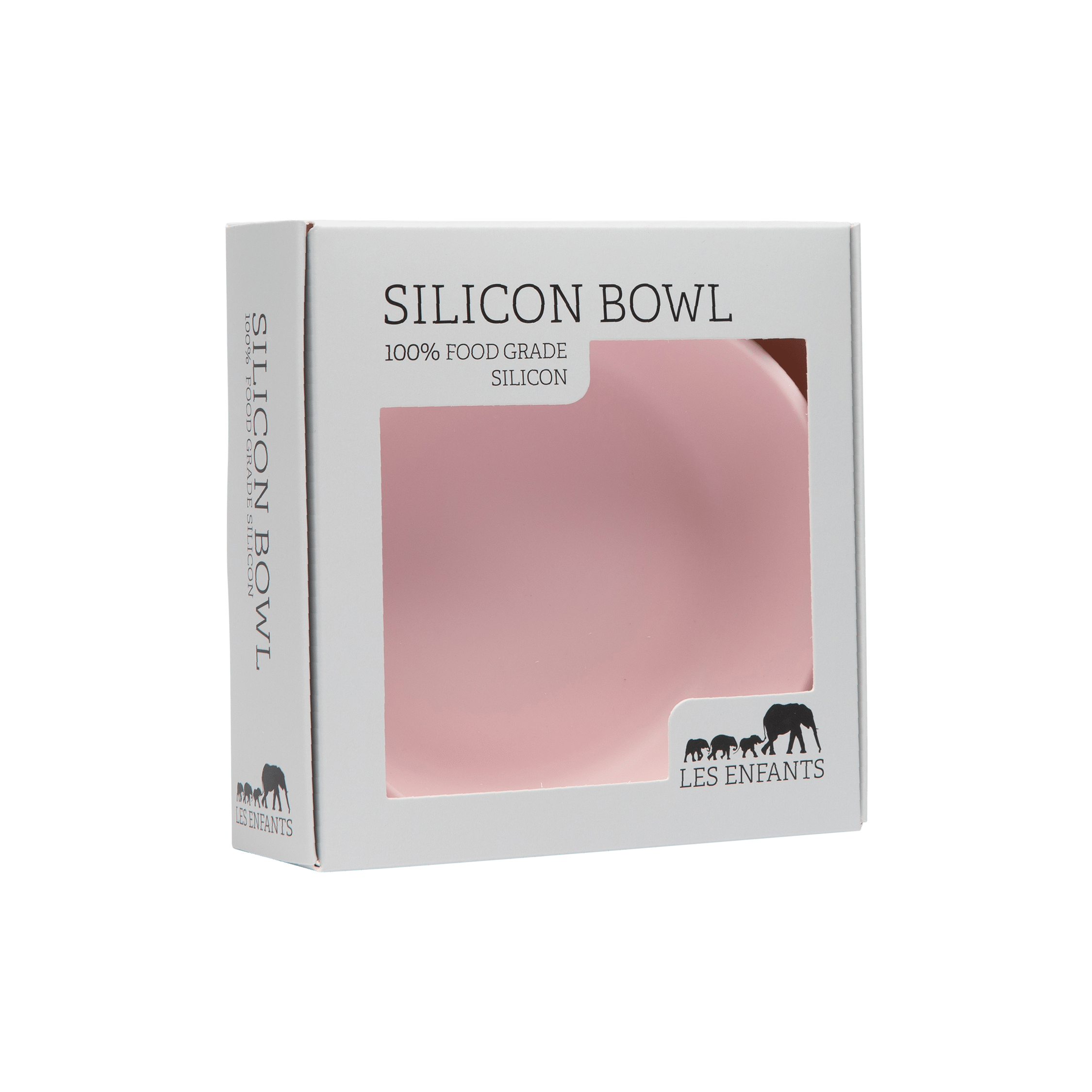 Silicone Bowl - Rose